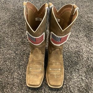 Ariat Patriot Flag Western Boot